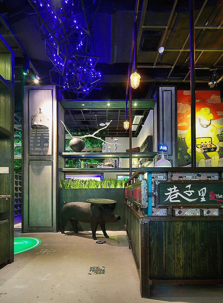 中餐厅设计【巷子里】餐饮空间设计案例