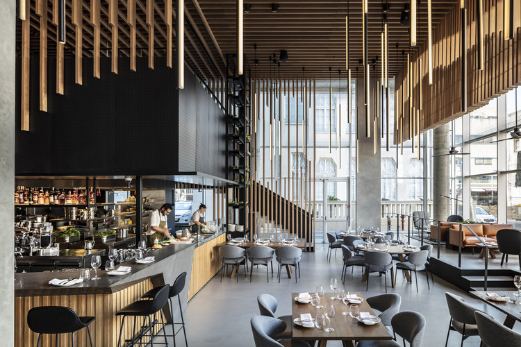 以色列厨师烹饪平台创业餐厅空间设计案例分享