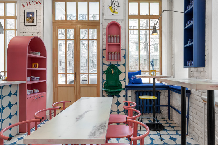 俄罗斯小吃店“阿布·戈什”餐厅空间设计案例分享