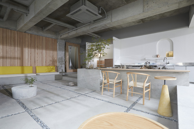 韩国最新“伊利尔”禅意咖啡厅空间设计案例分享