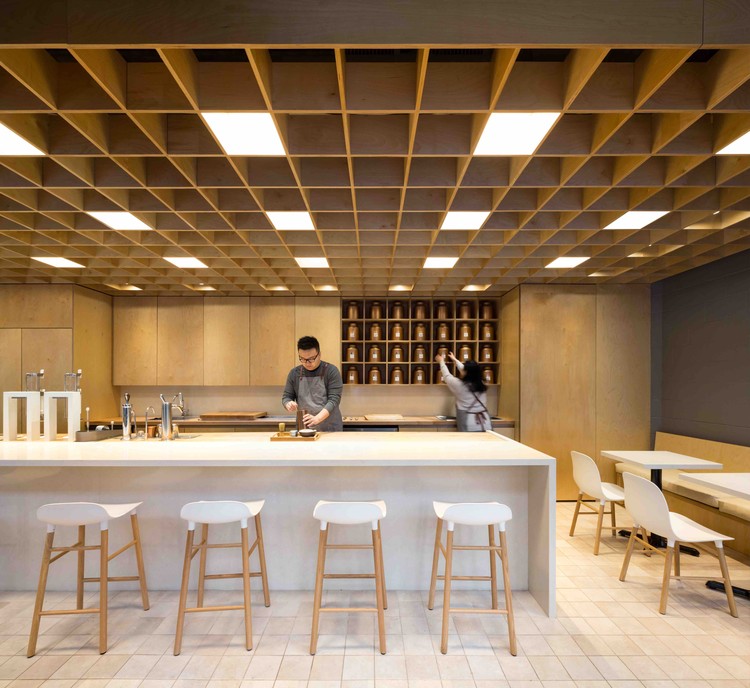 餐饮店面装修-加拿大“Cha Le” 传统茶道茶馆空间设计案例