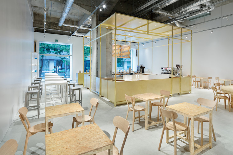 餐饮店面设计-咖啡厅空间设计-日本“Kobe”蓝瓶咖啡案例