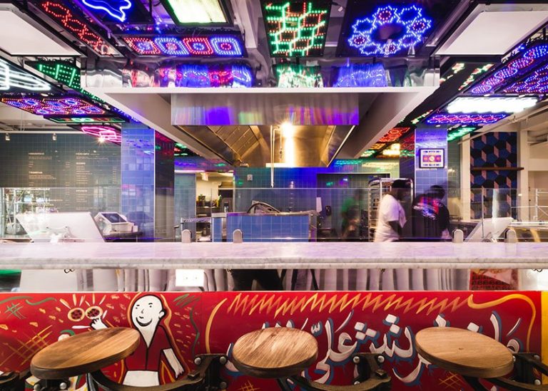 "zooba"埃及街头美食广场主题餐厅装修案例分享