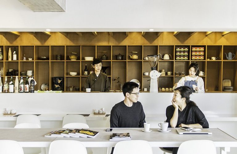 中国十大高端餐饮设计公司分享北京望京soho的茶空间装修案例