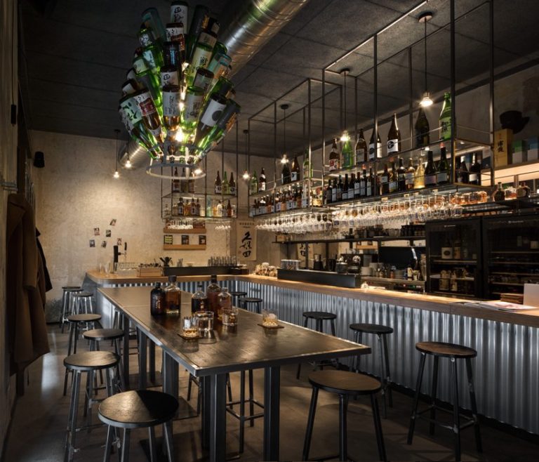 比较有名的餐饮设计公司分享米兰非正式的日本主题酒吧